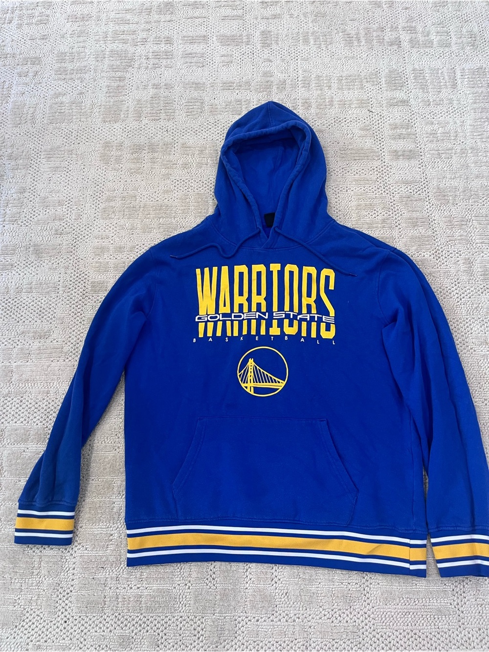 Golden State Warriors Blue Pullover Hoodie